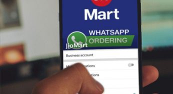 Jiomart now order groceries from WhatsApp