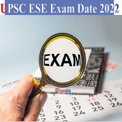 UPSC Engineering Services Exam dates for 2022 have been announced: click here to see the UPSC ESE schedule-thumnail