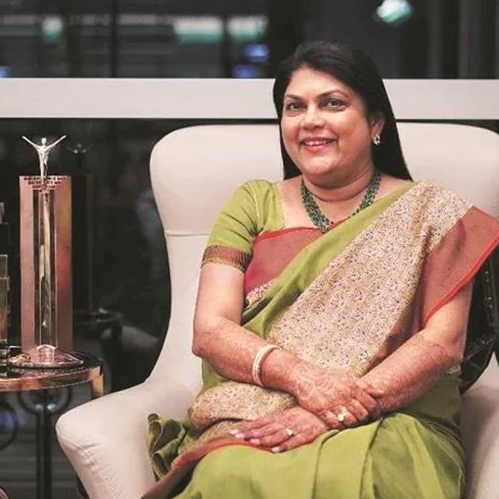 <strong>Falguni Nayar, the founder of Nykaa, is among the top ten self-made female billionaires in the world, according to new research.</strong>-thumnail