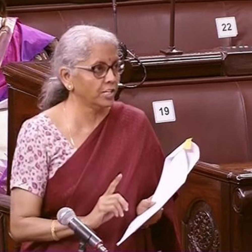 <strong>Politicizing GST councils an insult to federal body: Sitharaman in Parliament </strong>-thumnail