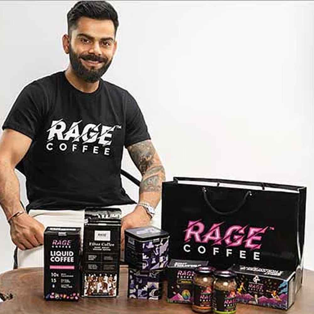 Virat Kohli : new brand ambassador and investor for Rage Coffee-thumnail