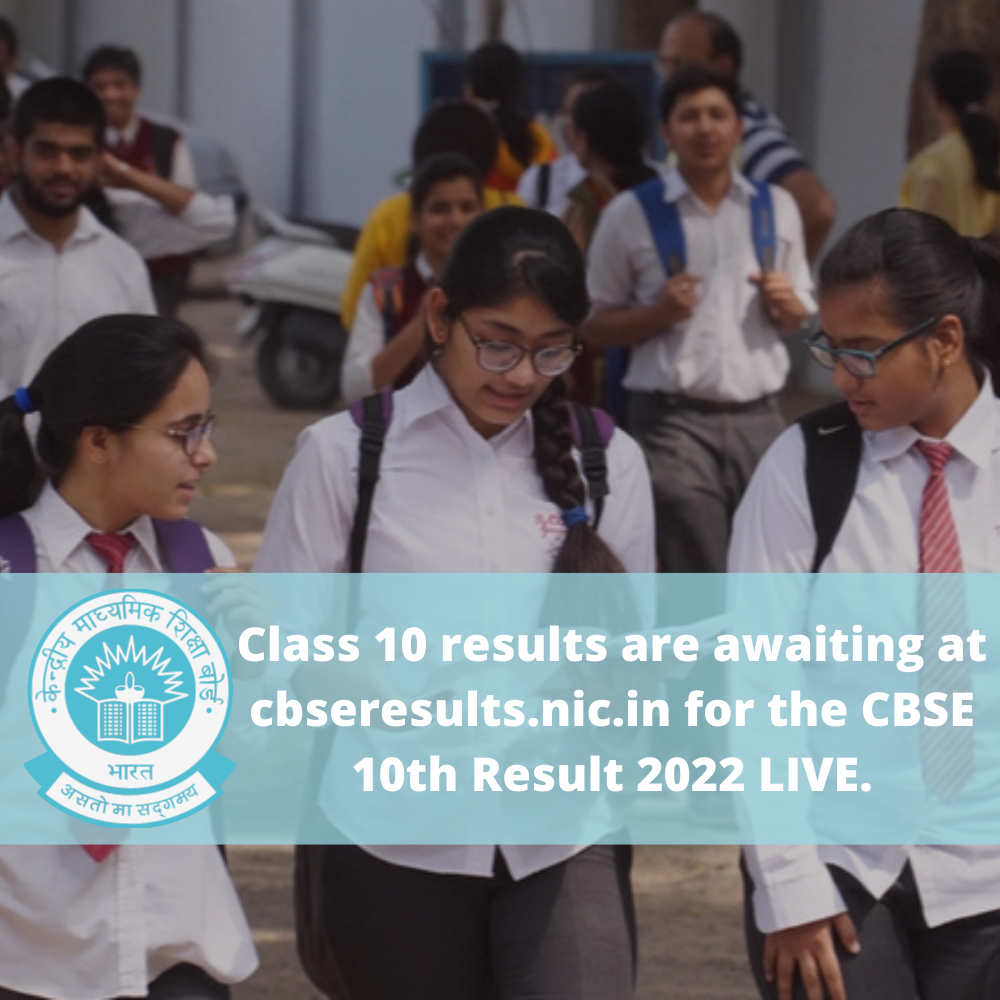 Class 10 results are awaiting at cbseresults.nic.in for the CBSE 10th Result 2022 LIVE-thumnail