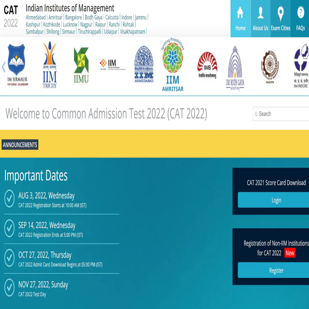 The CAT 2022 application begins on August 3; review eligibility requirements and important dates-thumnail