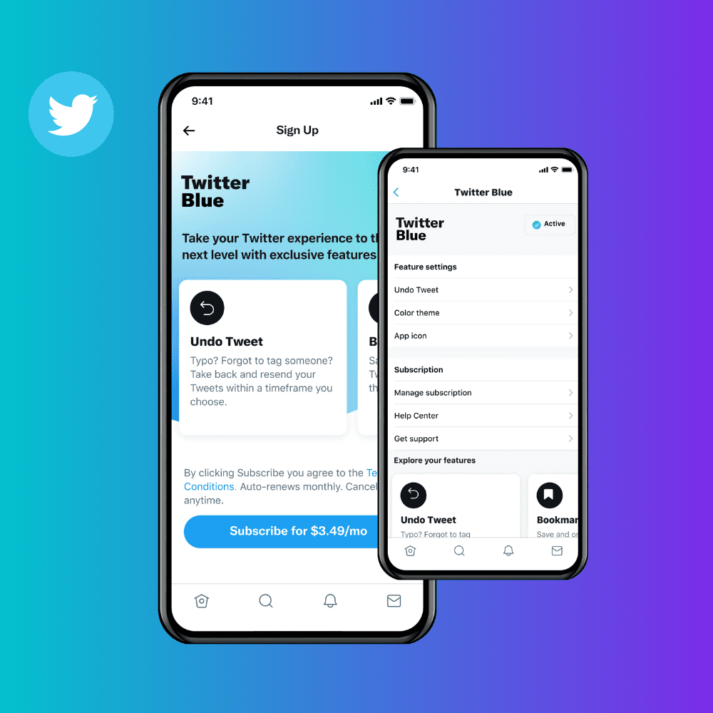 Everything you need to know about the features and costs of the new Twitter Blue is explained-thumnail