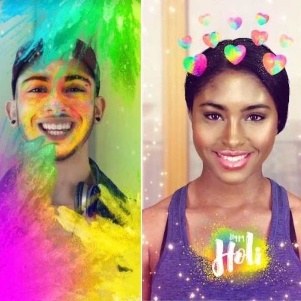 Snapchat releases new AR lens effect to spice up your Holi pics-thumnail