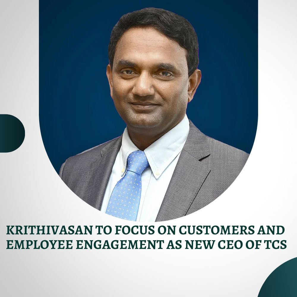 Krithivasan to Focus on Customers and Employee Engagement as New CEO of TCS-thumnail