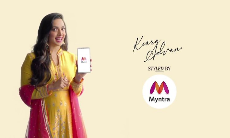 kiara advani myntra ad