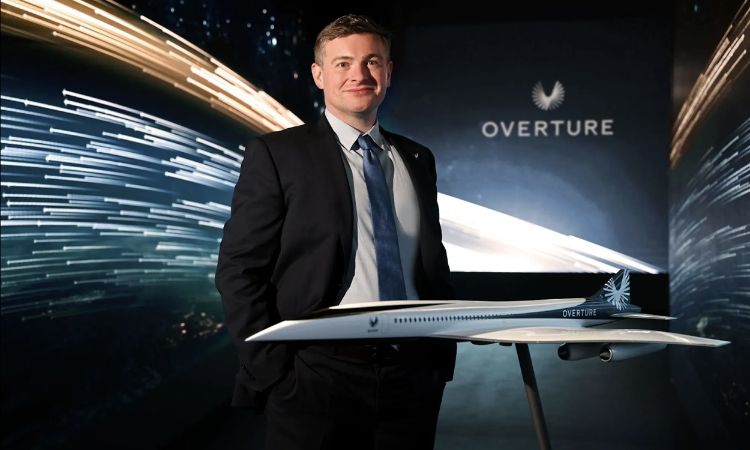 Boom Supersonic's co-founder and CEO is Blake Scholl