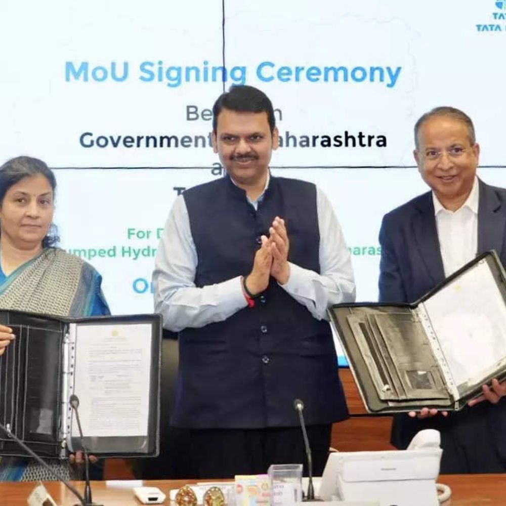 Tata Power signs a contract for 2800 MW of pumped hydro storage projects with Maharashtra-thumnail