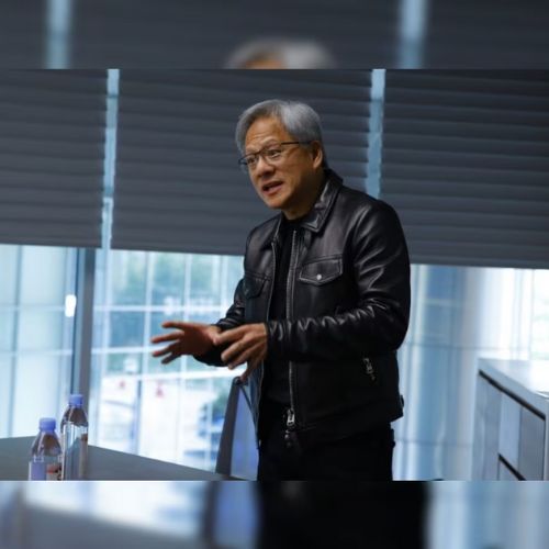 Jensen Huang, CEO of Nvidia touts India as a major AI market to hedge against China’s risks-thumnail