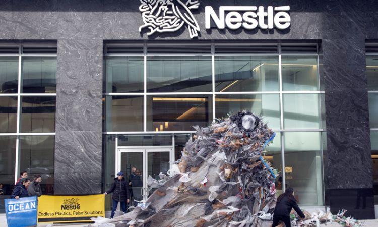 Nestle Plastic Pollution