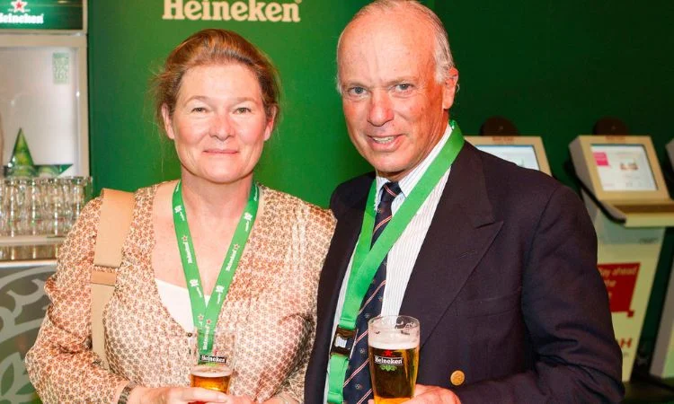 Charlene de Carvalho-Heineken and Michel de Carvalho