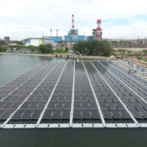 The President of Indonesia Opened a $108 Million Floating Solar Power Facility-thumnail