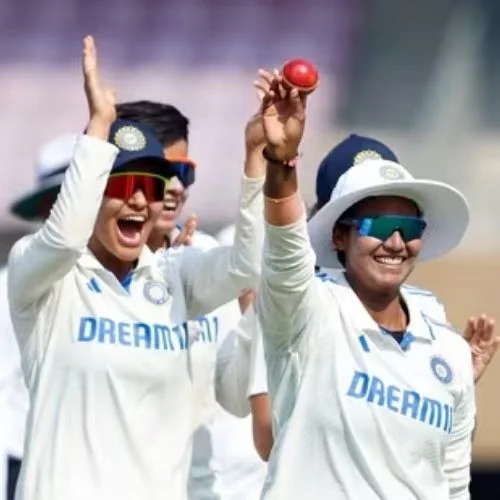 Deepti Shines as India’s Women Beat England in Their Historic First-Ever Home Test Match, Shattering the Global Record-thumnail