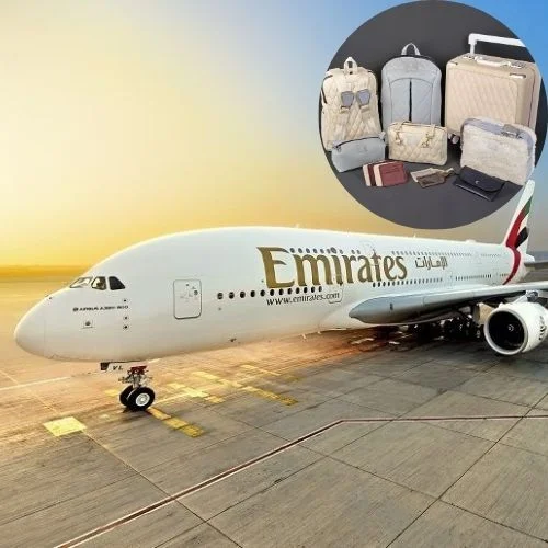 Emirates Uses Pieces From A380 and 777 Airplanes to Create Repurposed Luggage-thumnail