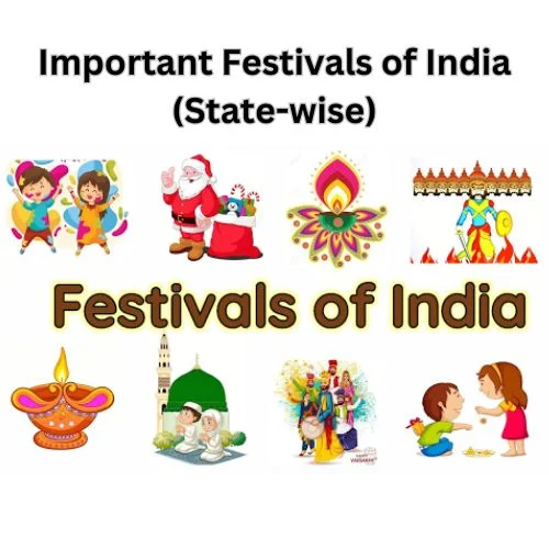 Important Festivals of India (State-wise)-thumnail