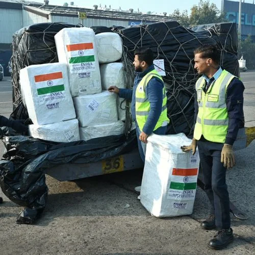 India Provides Relief Supplies to Papua New Guinea Following the Explosion of a Volcano.-thumnail