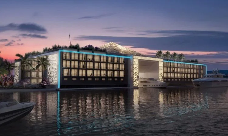 Dubai's Luxury Floating Villa Project