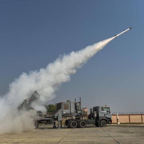 The New Generation AKASH Missile Is Successfully Tested by DRDO off the Coast of Odisha-thumnail