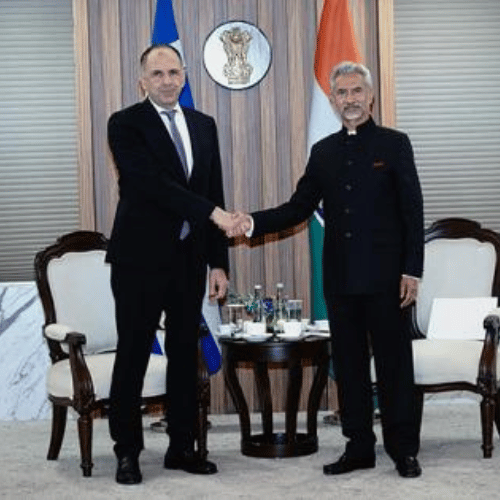 The Greek PM Kyriakos Mitsotakis and S Jaishankar hold talks in Delhi-thumnail