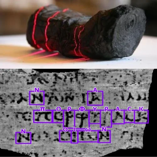 Researchers Win $700,000 Prize for Using AI to Decode Words on Ancient Burnt Scrolls-thumnail