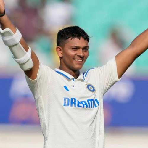 Yashasvi Jaiswal became the fifth Indian to score 600 or more runs in a Test series-thumnail