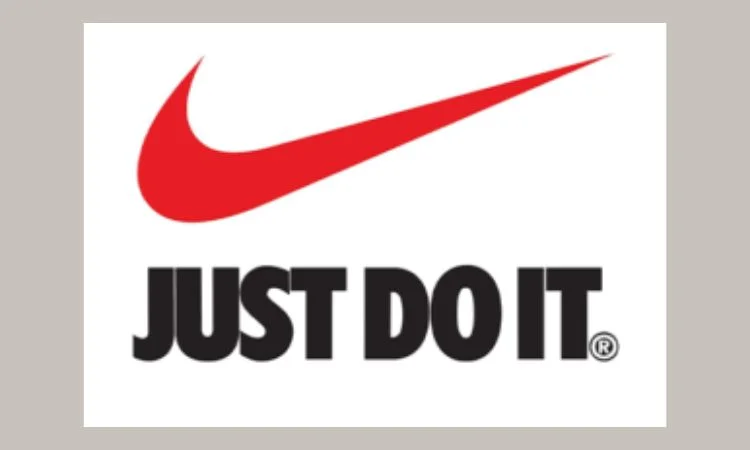 Nike-Logo and Tagline