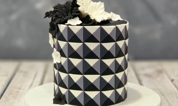 geometric cakes- one of the best birthday cake designs