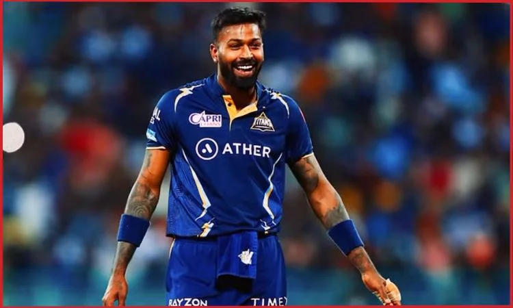 hardik pandya with gujrat titans