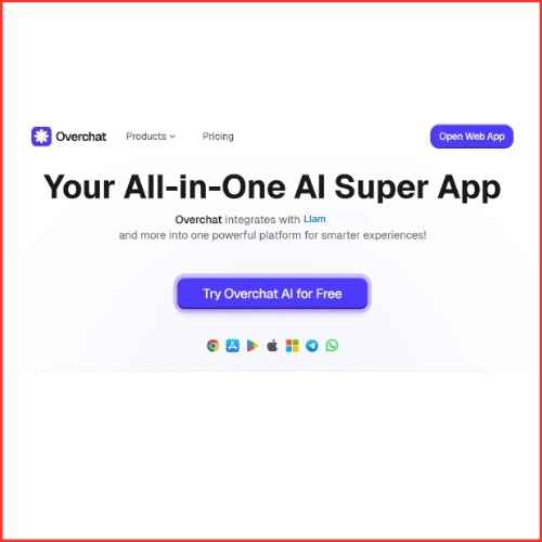 Overchat AI: This Chatbot has an AI tool for Your Every Need-thumnail