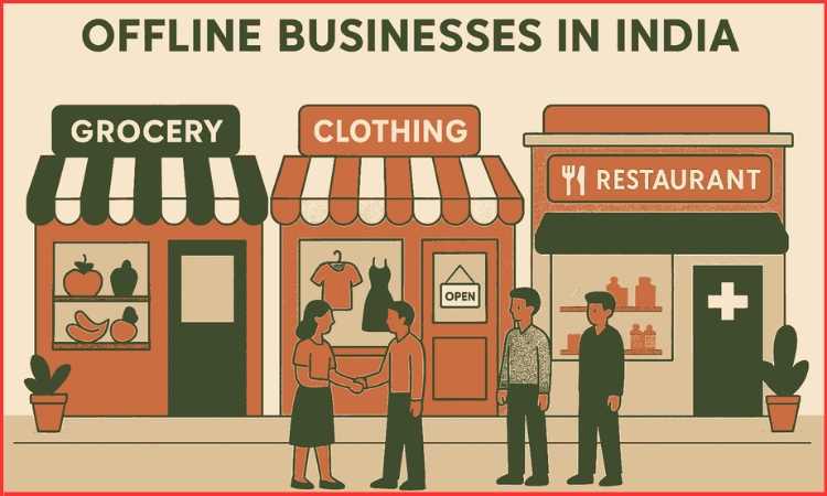 offline businesses in india