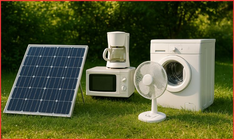 solar-powered appliances