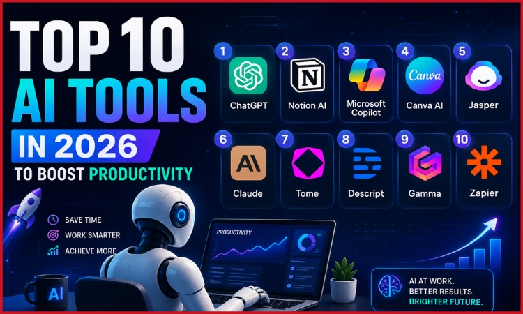 top 10 AI tools 2026