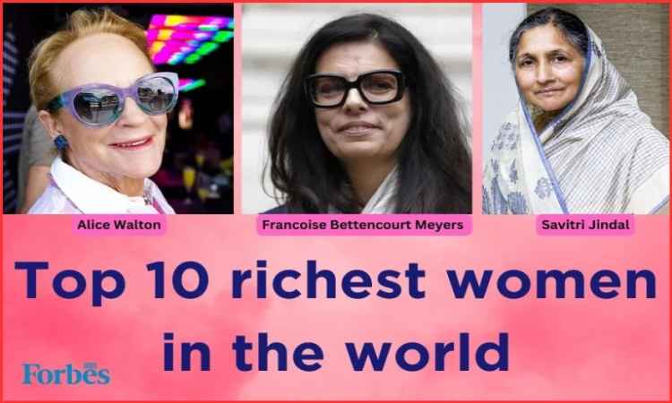 top richest women in the world