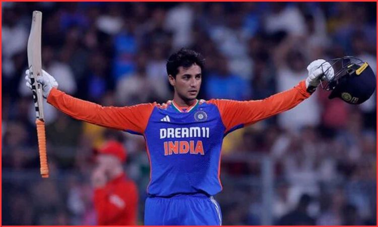 abhishek sharma record century