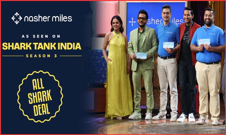 nasher miles shark tank india startup