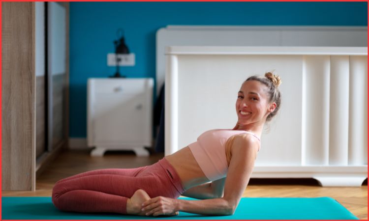 supported supta virasana