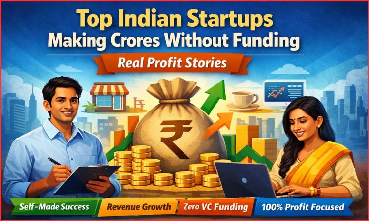 Indian startups without funding