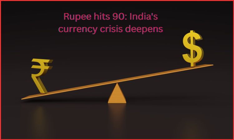 indian rupee falling