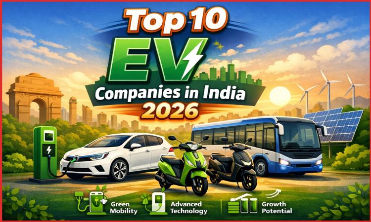 top ev companies in india