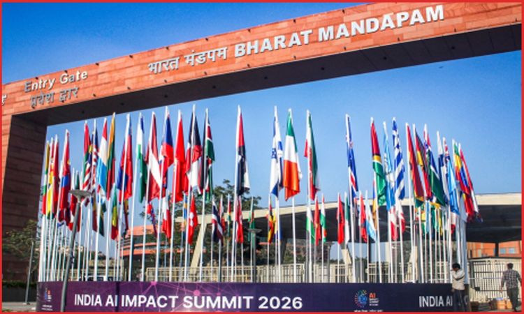 India AI Impact Summit 2026 in Bharat Mandapam