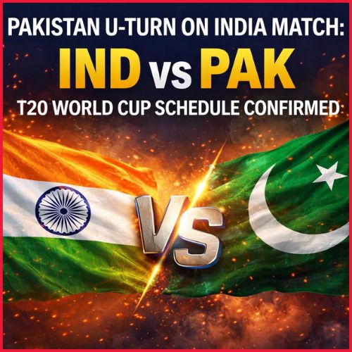 Pakistan U-Turn on India Match: IND vs PAK T20 World Cup Schedule Confirmed-thumnail