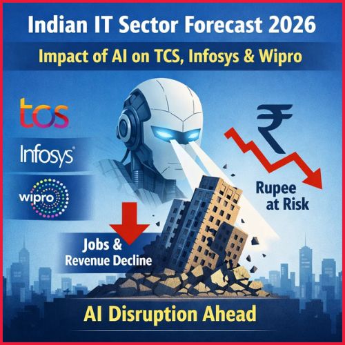 Indian IT Sector Forecast 2026: Impact of AI on TCS, Infosys, and Wipro-thumnail