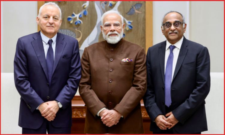 pm modi rolls-royce meeting