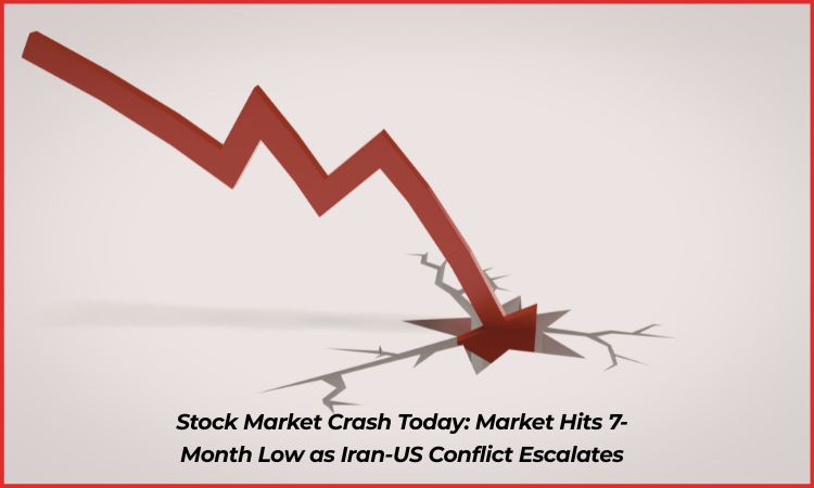 indain stock market crash today iran-us conflict