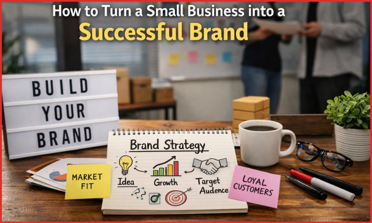 build successful brand from scratch