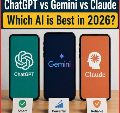 ChatGPT vs Gemini vs Claude: Which AI is Best in 2026? (Full Comparison Guide) -thumnail