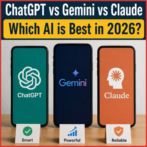 ChatGPT vs Gemini vs Claude: Which AI is Best in 2026? (Full Comparison Guide) -thumnail