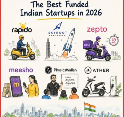 The Best Funded Indian Startups in 2026-thumnail