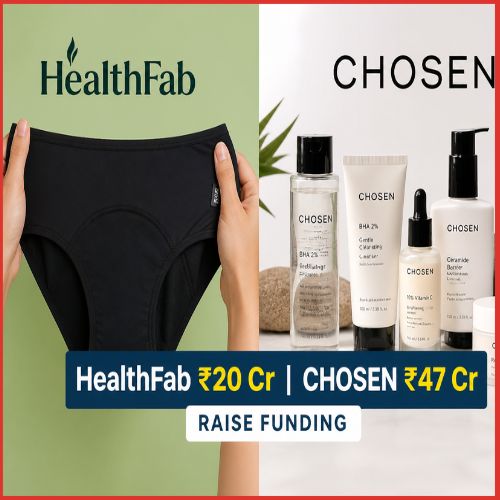 Wellness, beauty startups HealthFab and CHOSEN raise ₹20 crore and ₹47 crore in fresh funding-thumnail